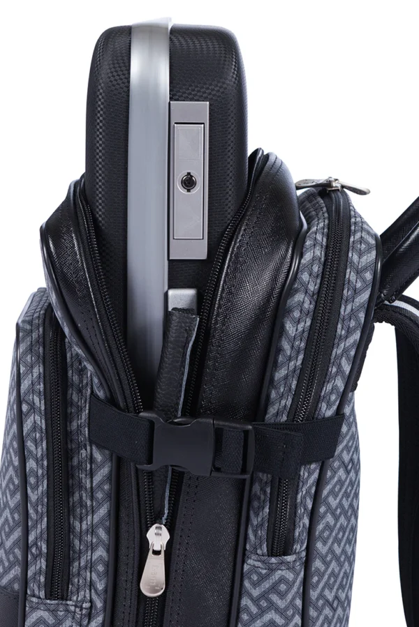 BAM France - SIGNATURE WEEKENDER BACK PACK FOR 1 OBOE, BB CLARINET OR FLUTE HIGHTECH HARD-SHELL CASE - Image 8