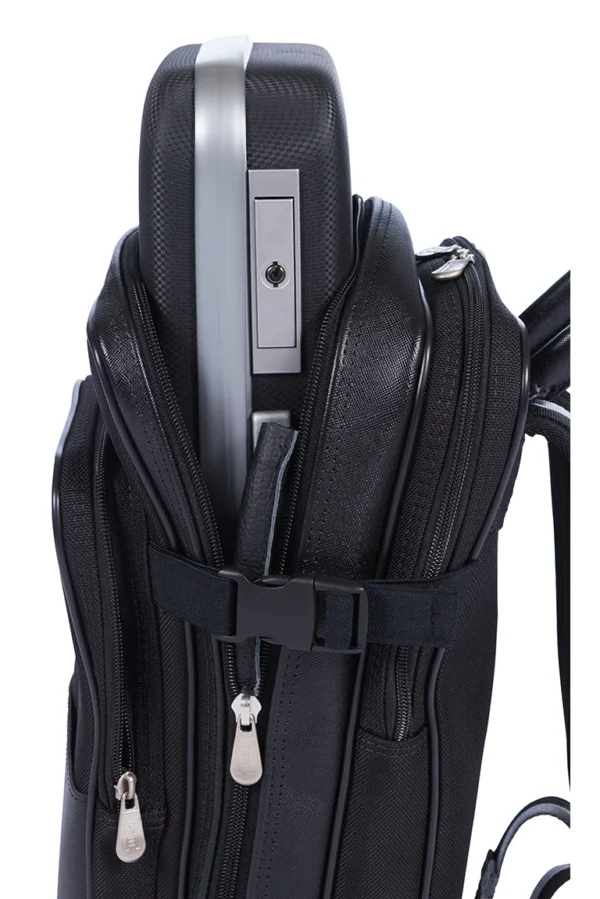 BAM France - SIGNATURE WEEKENDER BACK PACK FOR 1 OBOE, BB CLARINET OR FLUTE HIGHTECH HARD-SHELL CASE - Image 3