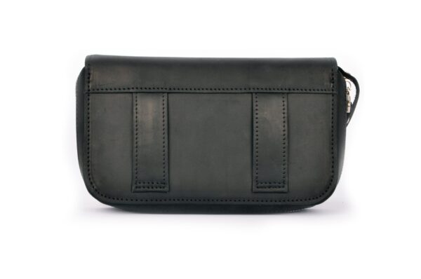 KGU Music - TRUMPET MOUTHPIECE QUAD POUCH. CRAZY HORSE LEATHER - Image 3