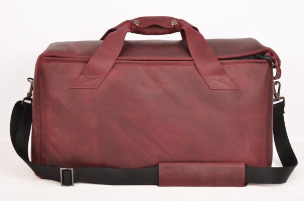 MG Leather Work - Triple or Double Trumpet/ Flugelhorn Gig Bag in Crazy Horse Leather - Image 3
