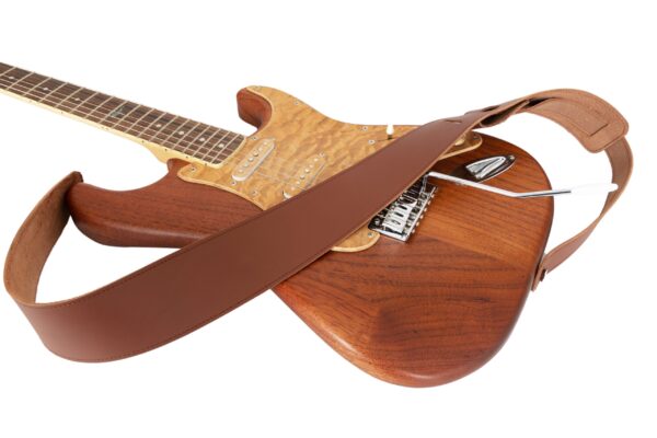 MG Leather Work - Classic Leather Guitar Strap