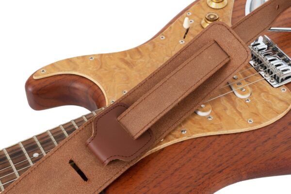 MG Leather Work - Classic Leather Guitar Strap - Image 5