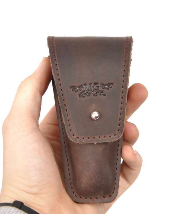 MG Leather Work - Trombone/Euphonium Mouthpiece Pouch - Image 8