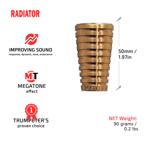 KGUmusic - RADIATOR TRUMPET MOUTHPIECE BOOSTER - Image 7