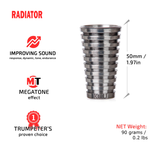 KGUmusic - RADIATOR TRUMPET MOUTHPIECE BOOSTER - Image 8