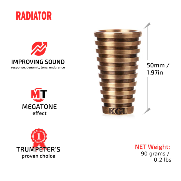 KGUmusic - RADIATOR TRUMPET MOUTHPIECE BOOSTER - Image 14