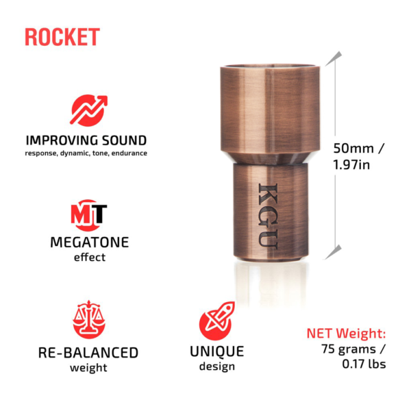 KGU Music - ROCKET TRUMPET MOUTHPIECE BOOSTER - Image 13