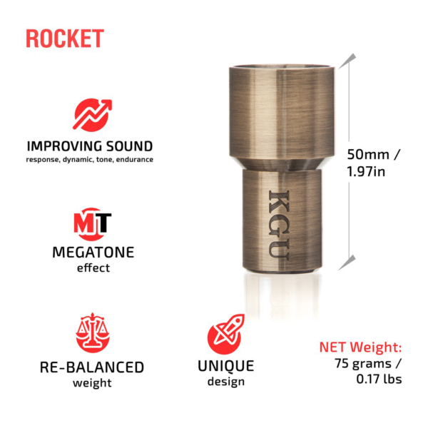 KGU Music - ROCKET TRUMPET MOUTHPIECE BOOSTER - Image 5