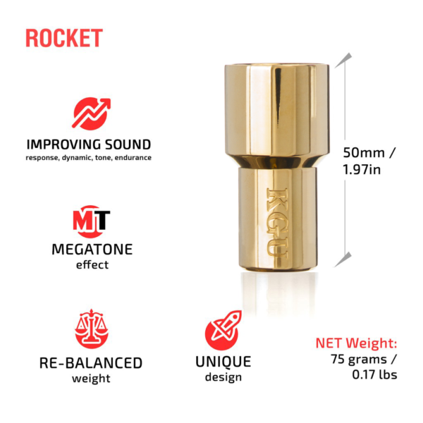 KGU Music - ROCKET TRUMPET MOUTHPIECE BOOSTER - Image 18