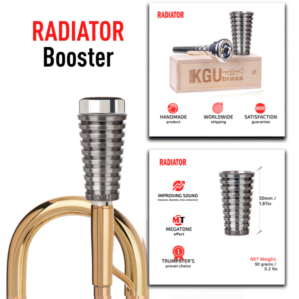 KGUmusic - RADIATOR TRUMPET MOUTHPIECE BOOSTER - Image 2