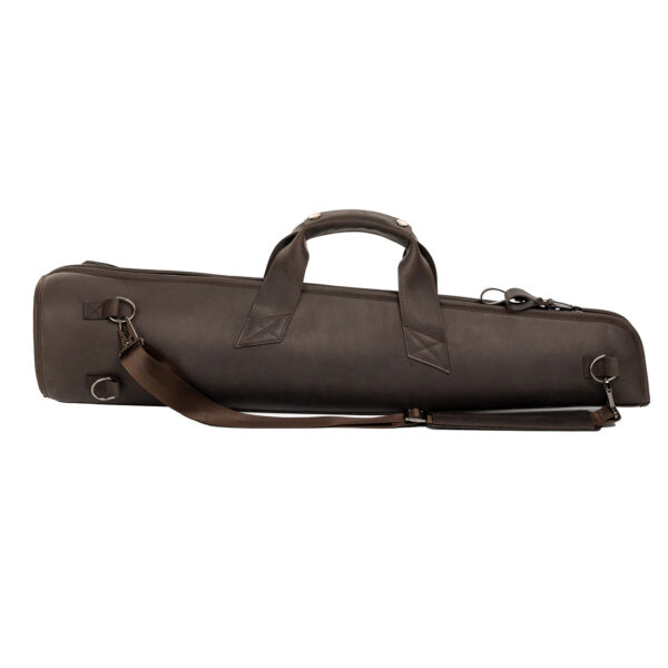 MG Leather Work - Straight Soprano Saxophone Gig Bag in Crazy Horse Leather - Image 2