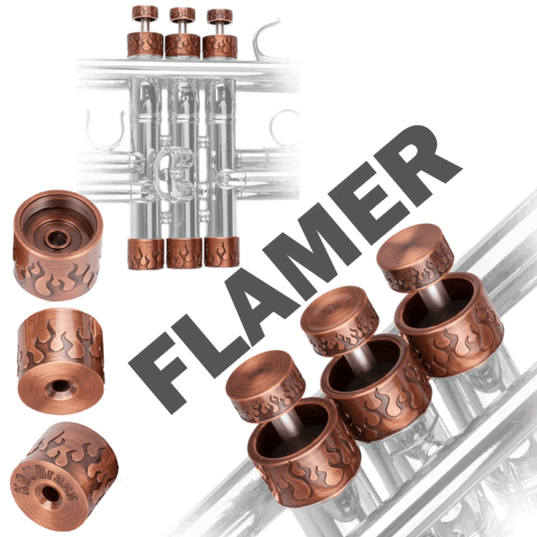 KGU Music - TRUMPET FLAMER ARTISTIC SERIES TRIM KIT - Image 6