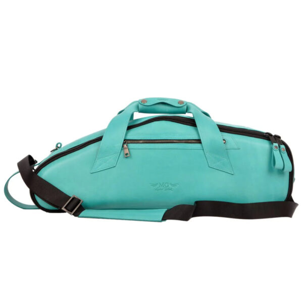 MG Leather Work - Alto Saxophone Gig Bag in Crazy Horse Leather - Image 2