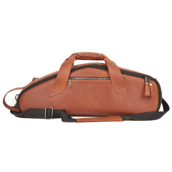 MG Leather Work - Alto Saxophone Gig Bag in Crazy Horse Leather - Image 7