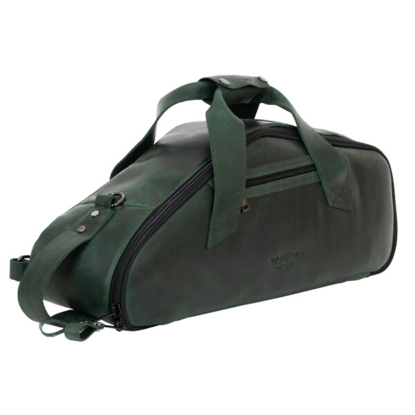 MG Leather Work - Alto Saxophone Gig Bag in Crazy Horse Leather - Image 9