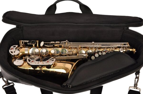 MG Leather Work - Alto Saxophone Gig bag in Detroit Leather - Image 4