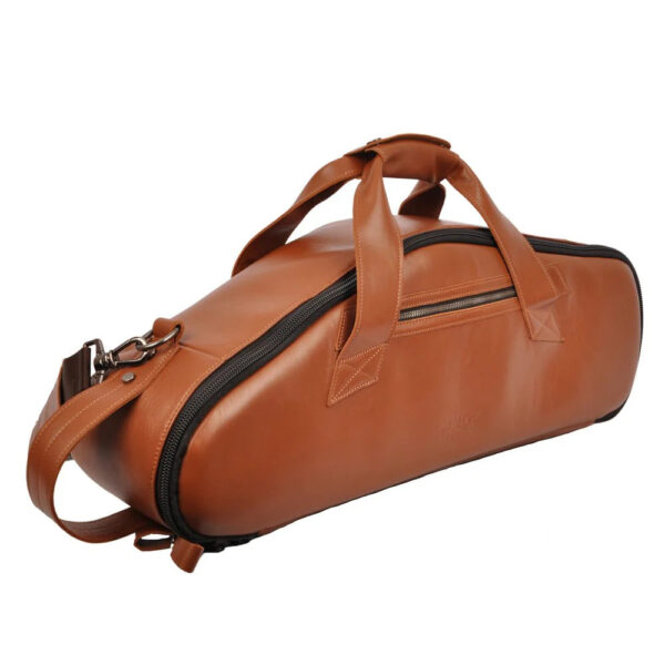 MG Leather Work - Alto Saxophone Gig bag in Detroit Leather - Image 2