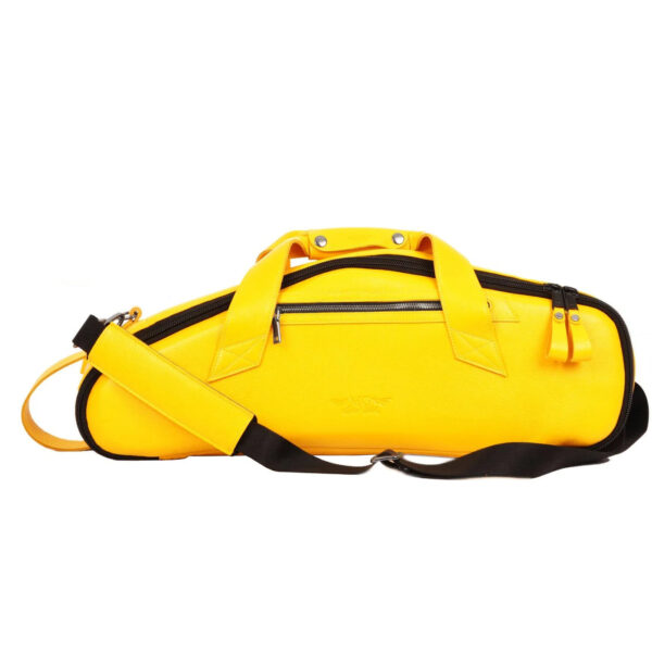 MG Leather Work - Alto Saxophone Gig Bag in Flotar Leather - Image 2