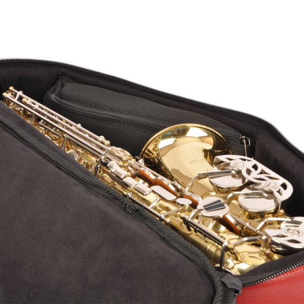 MG Leather Work - Alto Saxophone Gig Bag in Flotar Leather - Image 3