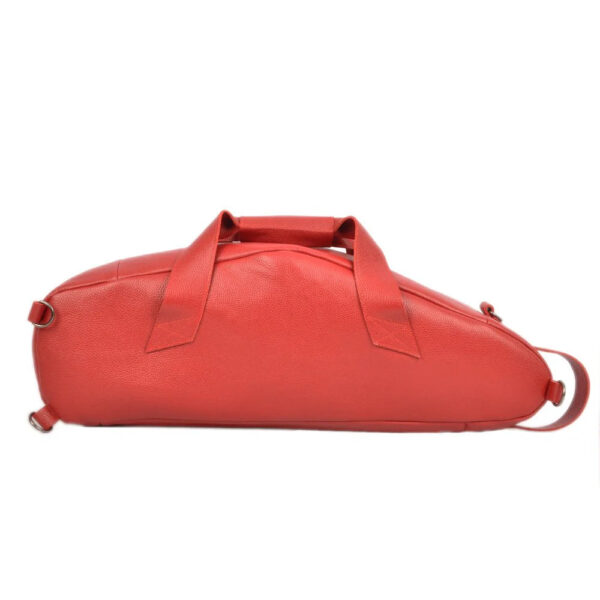 MG Leather Work - Alto Saxophone Gig Bag in Flotar Leather - Image 5
