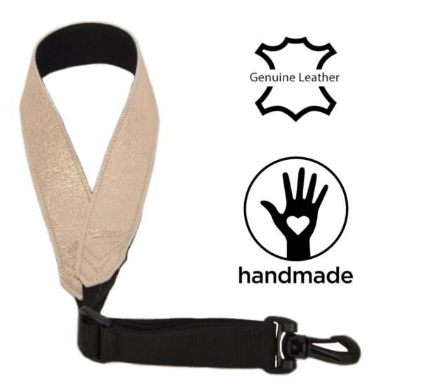 MG Leather Work - Soprano, Alto, Tenor and Baritone Saxophone Neck Strap - Image 2