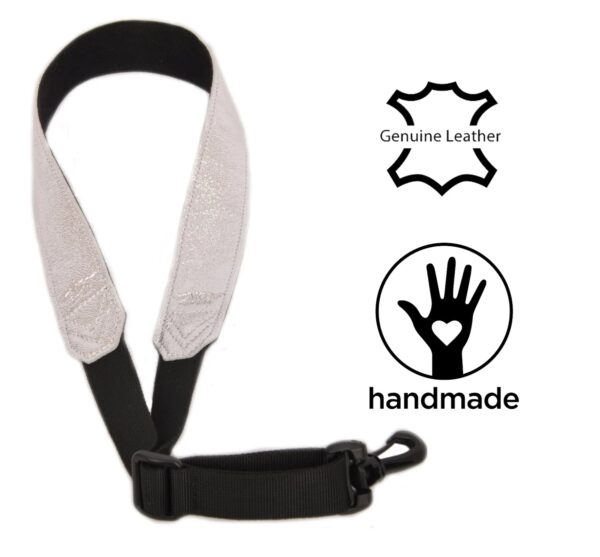 MG Leather Work - Soprano, Alto, Tenor and Baritone Saxophone Neck Strap - Image 3