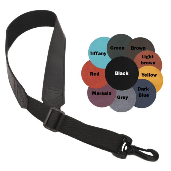 MG Leather Work - Soprano, Alto, Tenor and Baritone Saxophone Neck Strap - Image 8