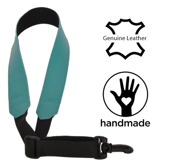MG Leather Work - Soprano, Alto, Tenor and Baritone Saxophone Neck Strap - Image 4