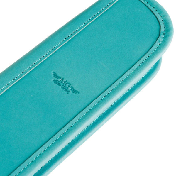 MG Leather Work - Bass Bow Double Case in Crazy Horse Leather