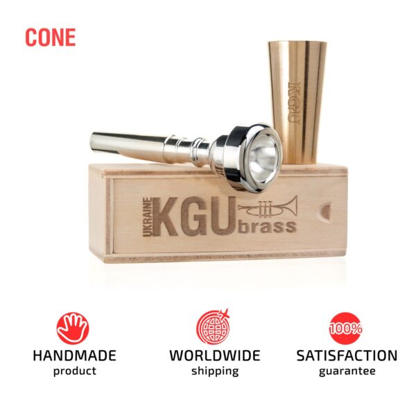KGUmusic - CONE TRUMPET MOUTHPIECE BOOSTER