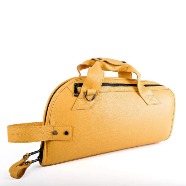 MG Leather Work - Cornet/Piccolo Trumpet Gig Bag Flotar Leather