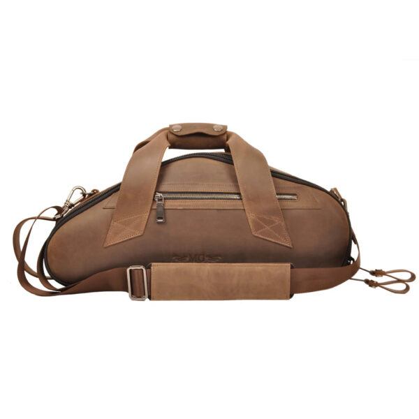 MG Leather Work - Curved Soprano Saxophone Gig Bag - Image 5