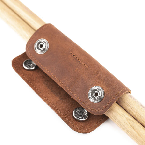 MG Leather Work - Drumstick Holder in Crazy Horse Leather - Image 3