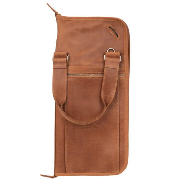 MG Leather Work - Large DrumStick Bag with Drum Key Holder in Crazy Horse Leather