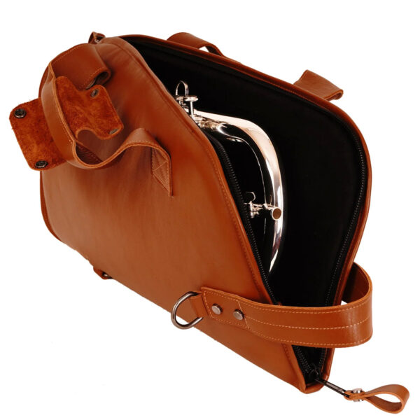 MG Leather Work - Flugelhorn Gig Bag Detroit Leather - Image 3