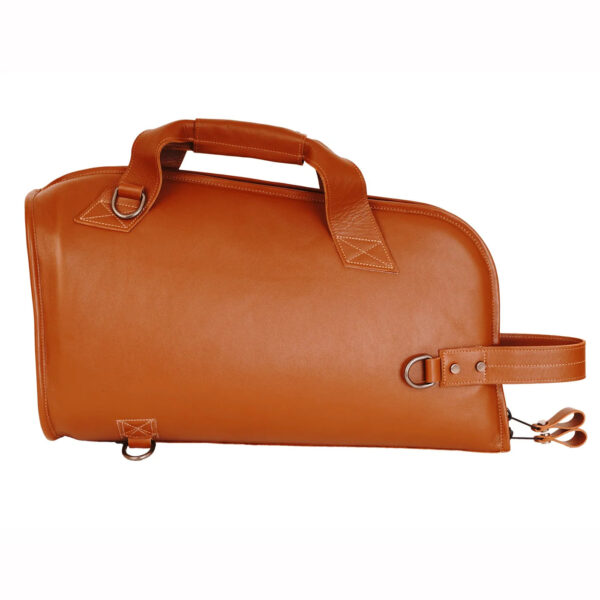 MG Leather Work - Flugelhorn Gig bag Crazy Horse Leather - Image 5