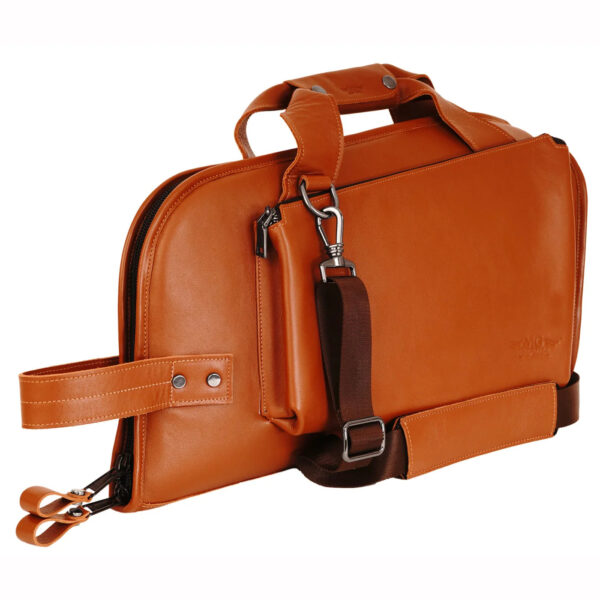 MG Leather Work - Flugelhorn Gig Bag Detroit Leather