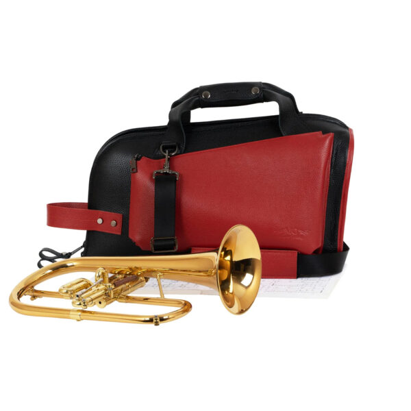MG Leather Work - Flugelhorn Gig Bag Flotar Leather - Image 3