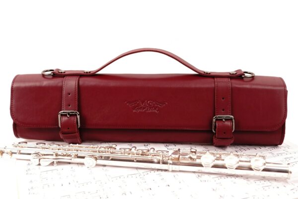 MG Leather Work - Flute Bag Classic Style Detroit Leather - Image 5