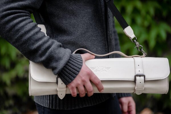 MG Leather Work - Flute Bag Classic Style Detroit Leather - Image 6