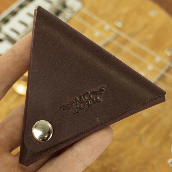 MG Leather Work - Leather Guitar Pick Pouch