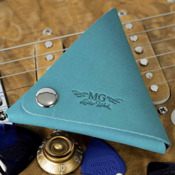 MG Leather Work - Leather Guitar Pick Pouch - Image 2