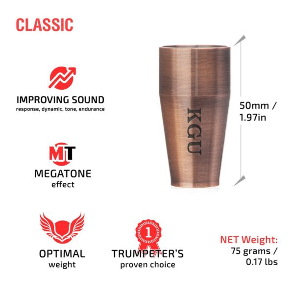 KGUmusic - CLASSIC Trumpet Mouthpiece Booster - Image 18