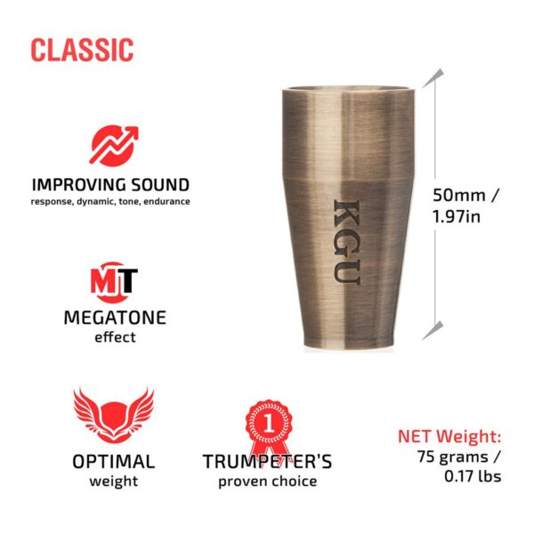 KGUmusic - CLASSIC Trumpet Mouthpiece Booster - Image 19
