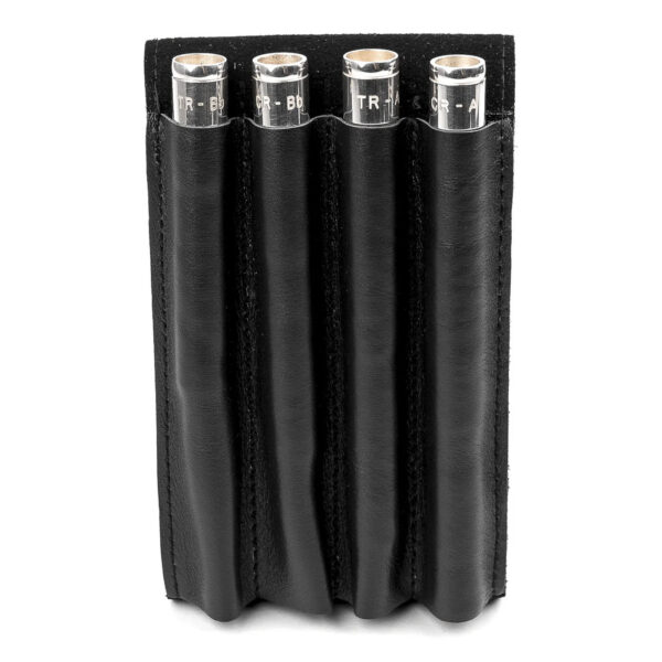 MG Leather Work - Piccolo Trumpet lead Pipe Holder - Detroit Leather - Image 6