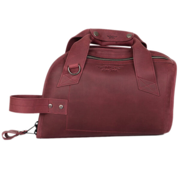 MG Leather Work - Pocket Trumpet Gig Bag - Crazy Horse Leather