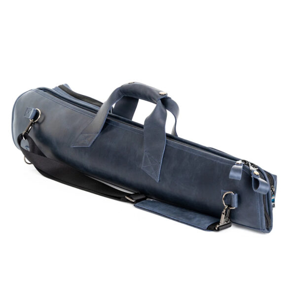 MG Leather Work - Straight Soprano Saxophone Gig Bag in Crazy Horse Leather - Image 7
