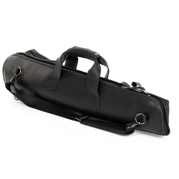 MG Leather Work - Straight Soprano Saxophone Gig Bag in Crazy Horse Leather - Image 8