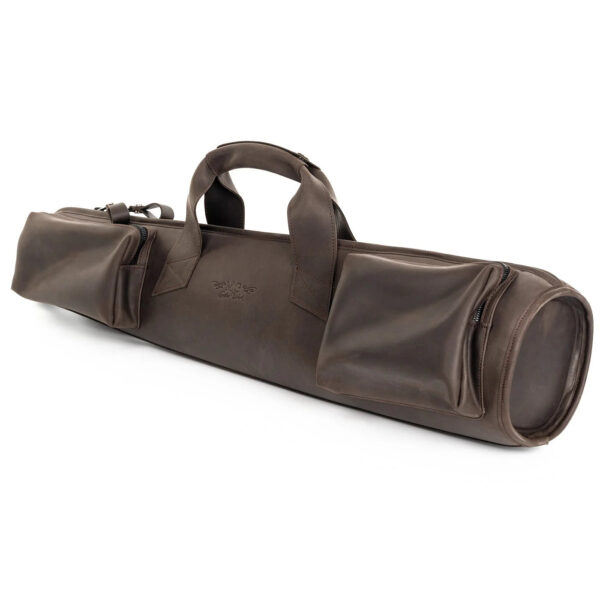 MG Leather Work - Straight Soprano Saxophone Gig Bag in Crazy Horse Leather - Image 9