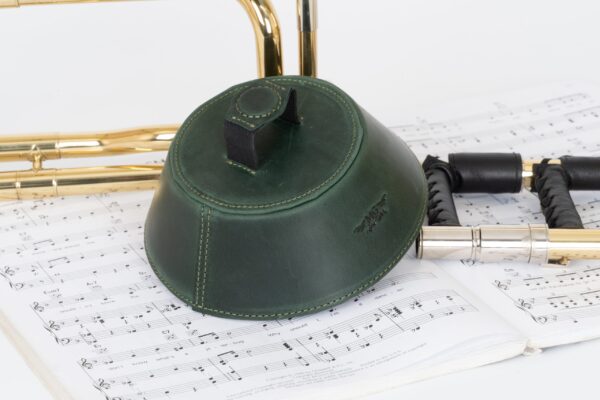 MG Leather Work - Trombone Leather Magnetic Plunger Mute - Image 5